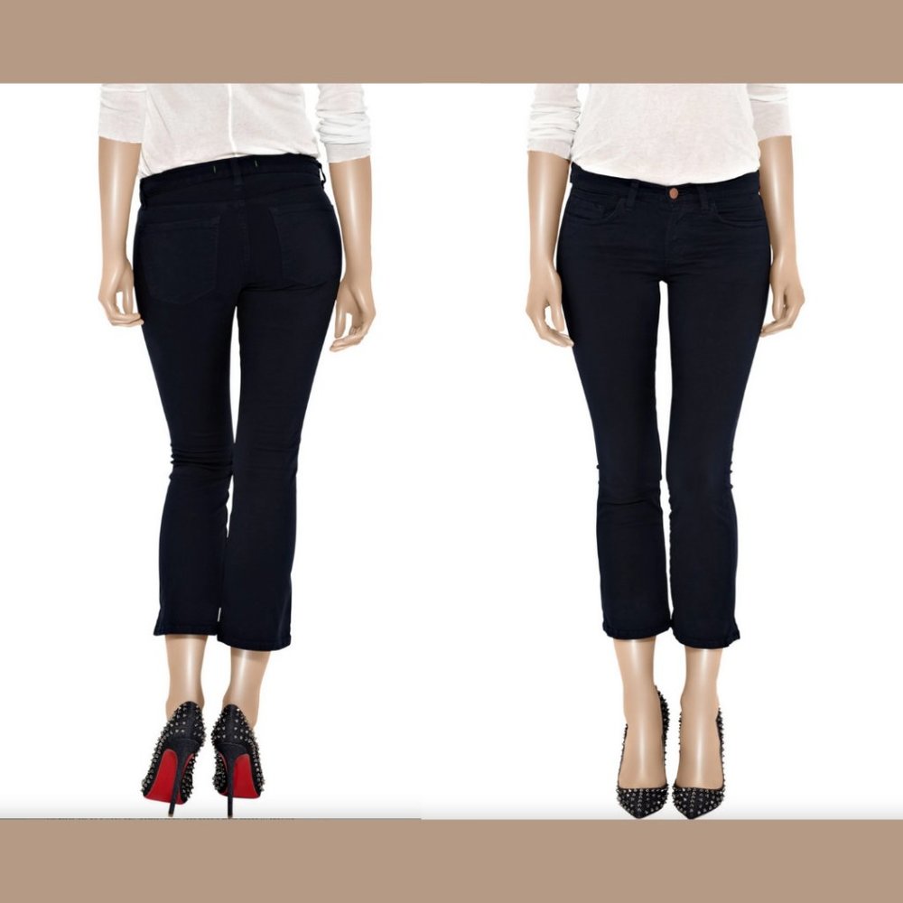 J Brand Gigi crop jean - Black, size 29